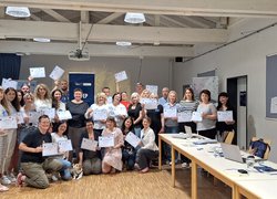 Науковці Уманського національного університету садівництва ознайомились із кращими досвідами дистанційної освіти під час робочої зустрічі в Університеті Саарланду