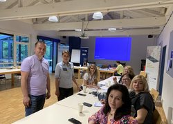 Науковці Уманського національного університету садівництва ознайомились із кращими досвідами дистанційної освіти під час робочої зустрічі в Університеті Саарланду