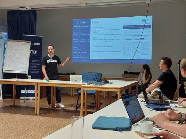 Науковці Уманського національного університету садівництва ознайомились із кращими досвідами дистанційної освіти під час робочої зустрічі в Університеті Саарланду