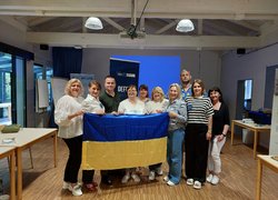 Науковці Уманського національного університету садівництва ознайомились із кращими досвідами дистанційної освіти під час робочої зустрічі в Університеті Саарланду