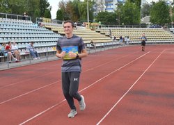 Колектив Уманського НУС взяв участь у забігу «Шаную воїнів, біжу за Героїв України» 