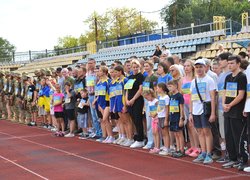 Колектив Уманського НУС взяв участь у забігу «Шаную воїнів, біжу за Героїв України» 