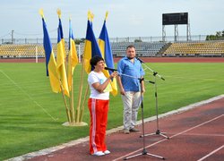 Колектив Уманського НУС взяв участь у забігу «Шаную воїнів, біжу за Героїв України» 