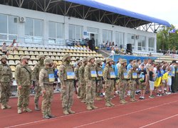 Колектив Уманського НУС взяв участь у забігу «Шаную воїнів, біжу за Героїв України» 