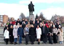 Спільнота Уманського національного університету садівництва вшановує пам’ять Кобзаря