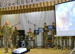 В Уманському НУС відбувся концерт військового оркестру в рамках проєкту від «Від колиски — до Звитяги»