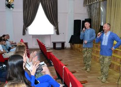 В Уманському НУС відбувся концерт військового оркестру в рамках проєкту від «Від колиски — до Звитяги»