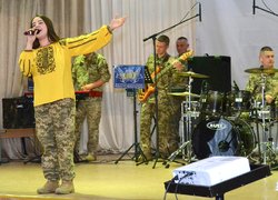 В Уманському НУС відбувся концерт військового оркестру в рамках проєкту від «Від колиски — до Звитяги»