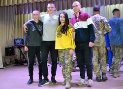 В Уманському НУС відбувся концерт військового оркестру в рамках проєкту від «Від колиски — до Звитяги»