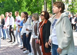 Колектив Уманського національного університету садівництва приєднався до святкування Дня вишиванки