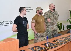 В Уманському національному університеті садівництва відбулась патріотична зустріч