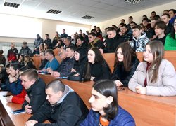 В Уманському національному університеті садівництва відбулась патріотична зустріч
