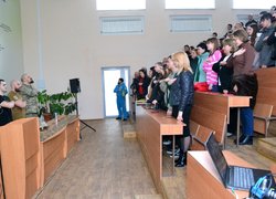 В Уманському національному університеті садівництва відбулась патріотична зустріч