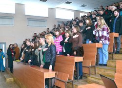 В Уманському національному університеті садівництва відбулась патріотична зустріч