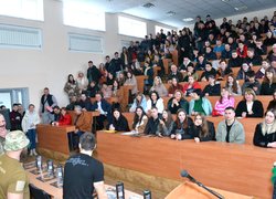 В Уманському національному університеті садівництва відбулась патріотична зустріч