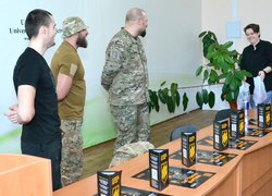 В Уманському національному університеті садівництва відбулась патріотична зустріч