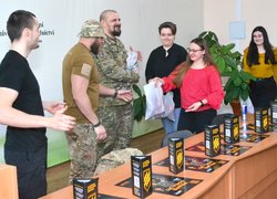 В Уманському національному університеті садівництва відбулась патріотична зустріч