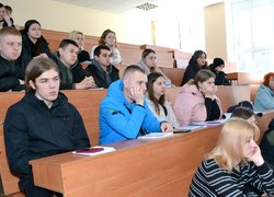 Викладачам та студентам Уманського НУС розповіли про золоті правила мінної безпеки