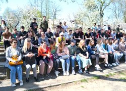 Колектив Уманського НУС познайомився з роботою поліцейських кінологів та їхніх вихованців 