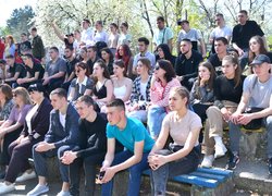 Колектив Уманського НУС познайомився з роботою поліцейських кінологів та їхніх вихованців 