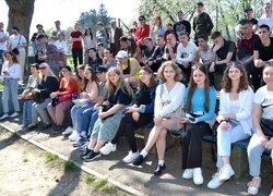 Колектив Уманського НУС познайомився з роботою поліцейських кінологів та їхніх вихованців 