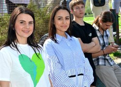 Колектив Уманського НУС познайомився з роботою поліцейських кінологів та їхніх вихованців 