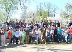 Колектив Уманського НУС познайомився з роботою поліцейських кінологів та їхніх вихованців 
