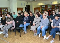 В Уманському НУС відбулася зустріч із захисником, поетом та земляком Сергієм БІДНЯЧУКОМ