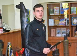 В Уманському НУС відбулася зустріч із захисником, поетом та земляком Сергієм БІДНЯЧУКОМ