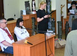 В Уманському НУС відбулася зустріч із захисником, поетом та земляком Сергієм БІДНЯЧУКОМ