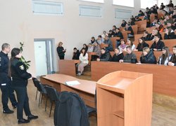 Права й обов’язки: Студенти Уманського НУС поспілкувалися з правоохоронцями