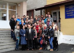 Гостинний візит  студентів-обліковців  Тальнівського будівельно-економічного коледжу на кафедру обліку і аудиту Уманського НУС