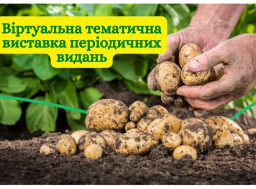 Віртуальна виставка «Нагодує всіх вона – це картопелька смачна»