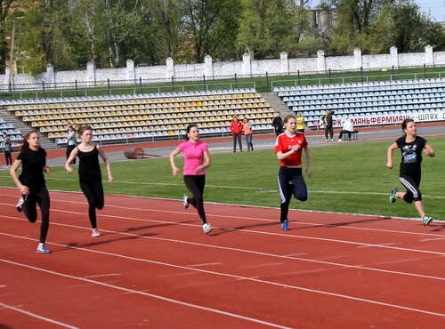 Змагання з легкої атлетики серед студентів м. Умані
