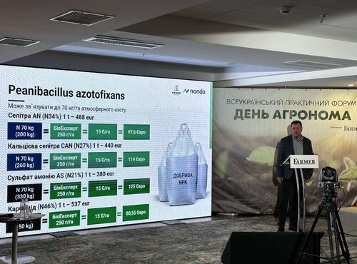 Участь у Всеукраїнському практичному форумі «ДЕНЬ АГРОНОМА. Вирощуємо на експорт»