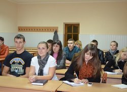 Зустріч студентів з уманським підприємцем
