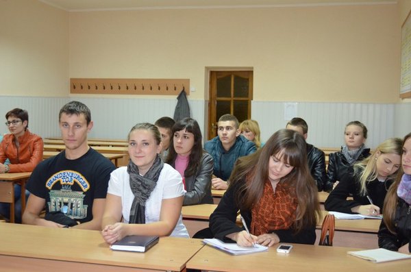 Зустріч студентів з уманським підприємцем