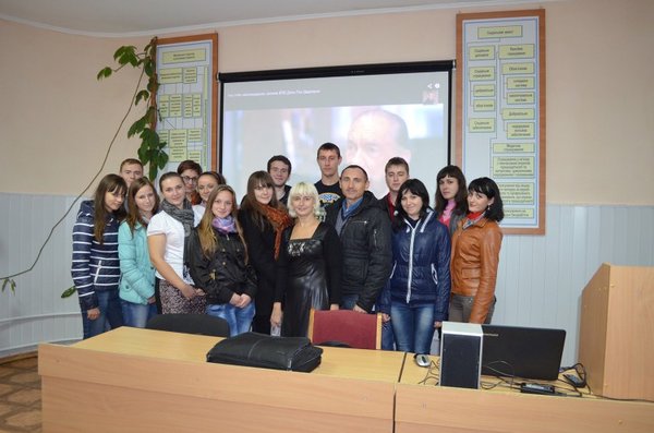 Зустріч студентів з уманським підприємцем