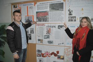 Students of the Faculty Economics and Entrepreneurship celebrated Day of Liberation of Ukraine from fascist invaders