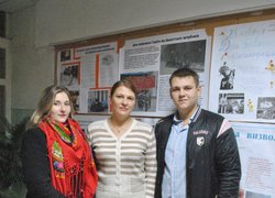 Students of the Faculty Economics and Entrepreneurship celebrated Day of Liberation of Ukraine from fascist invaders