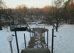 Стежина до могили матері Тараса Шевченка