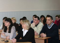 Meeting of the students scientific circle at the Department of Finance and Credit