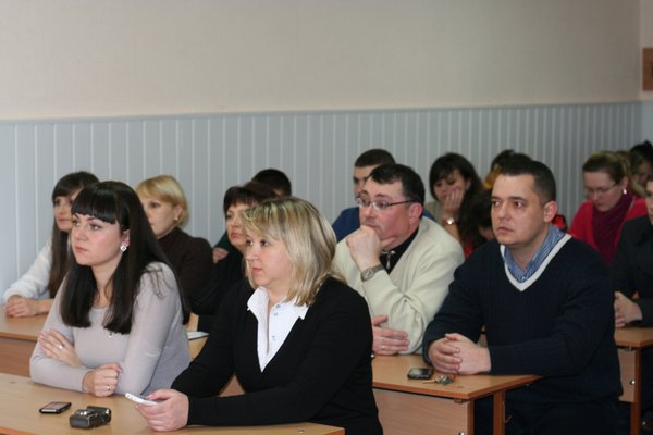 Meeting of the students scientific circle at the Department of Finance and Credit