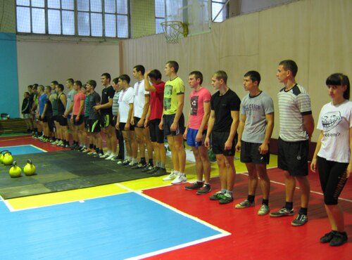 Відбувся відкритий чемпіонат Уманського НУС з гирьового спорту