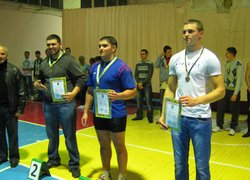 Чемпіон і призери вагової категорії +90кг
