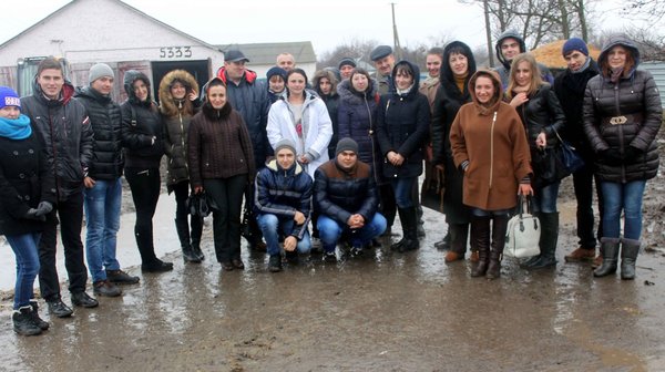 Менеджери вивчають досвід виробництва тваринницької продукції у ДП «Умань-Агро» Христинівського району Черкаської області