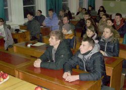 Аудиторія слухачів гуртка