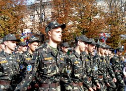 Студенти кафедри військової підготовки беруть активну участь у святкових, військово-патріотичних та інших заходах університету та міста