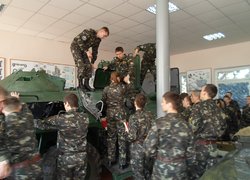 Практичні заняття відбуваються на базі військової кафедри в НУБіП м. Київ