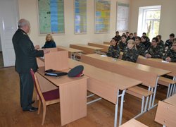 Кафедру військової підготовки  Уманського НУС відвідали гості з Києва